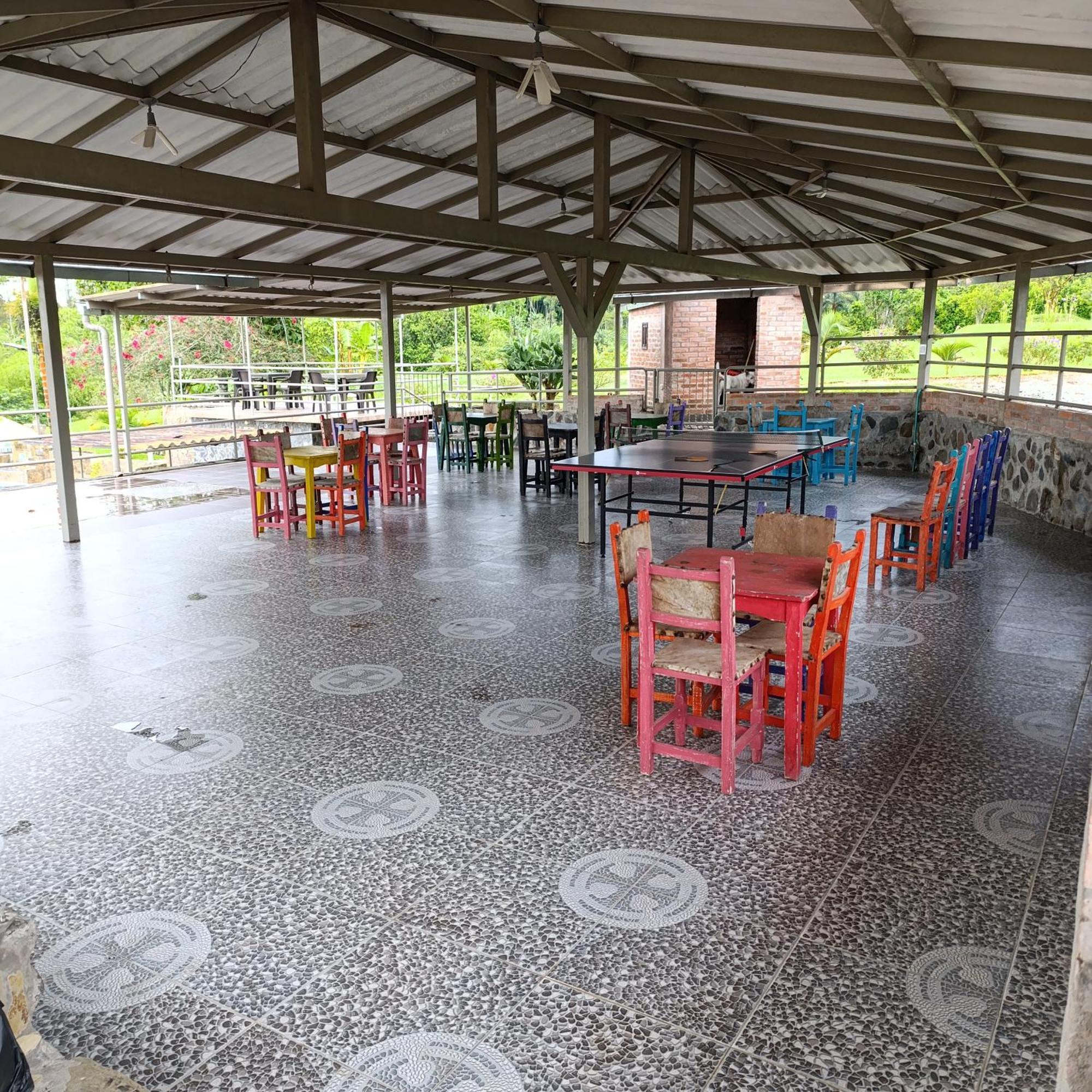 Hotel Campestre Los Mangos キンバヤ エクステリア 写真