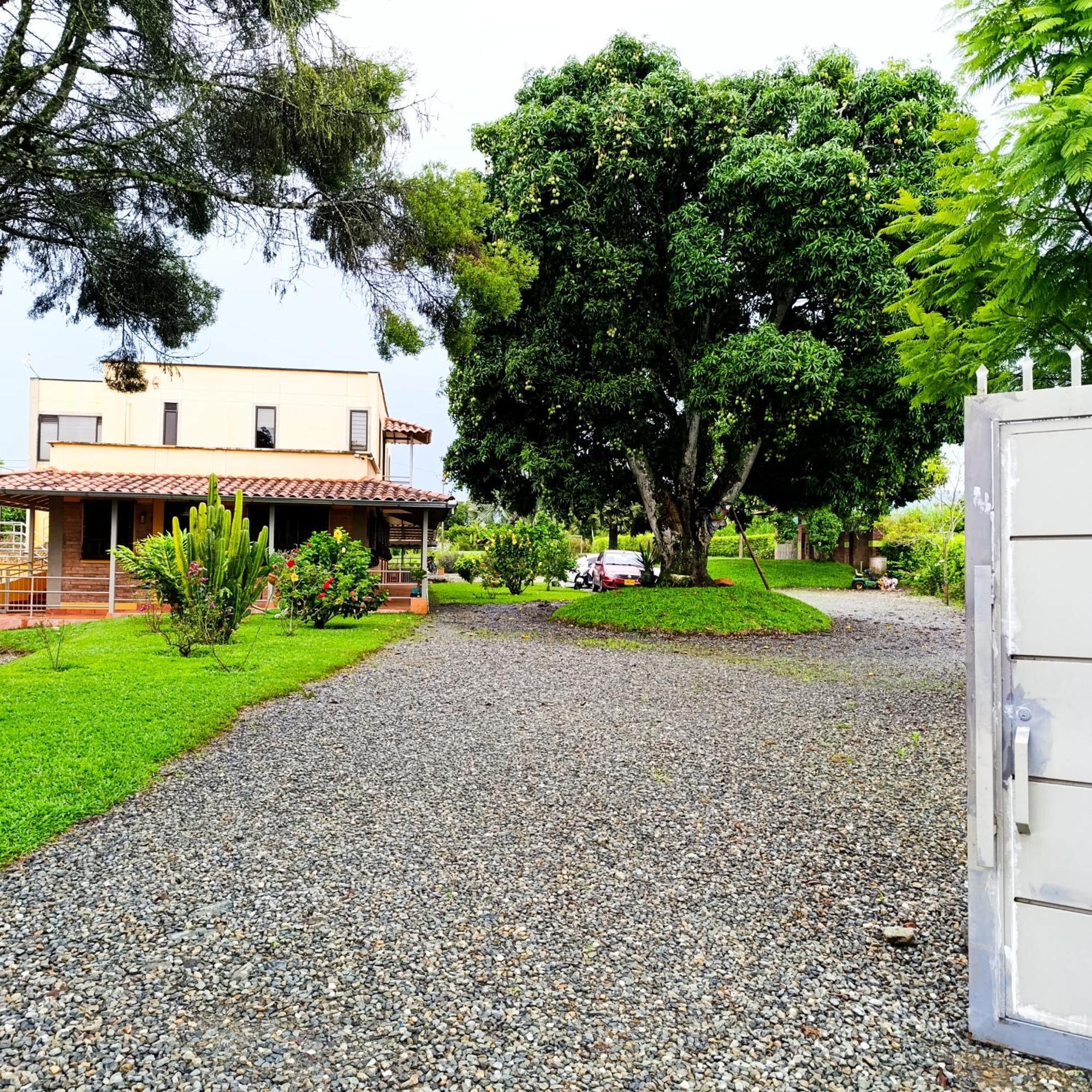 Hotel Campestre Los Mangos キンバヤ エクステリア 写真