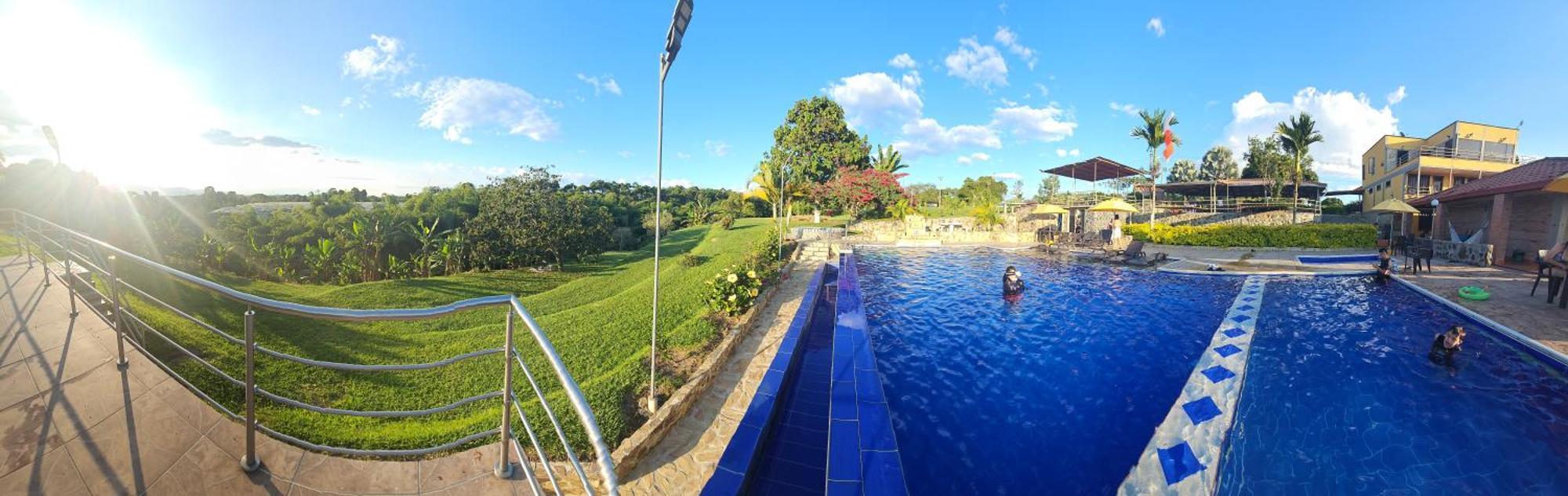 Hotel Campestre Los Mangos キンバヤ エクステリア 写真